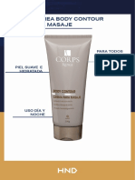 Corps Lignea Body Contour - Crema para Masaje