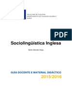 Sociolingistica Inglesa