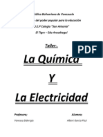 Química y electricidad en el Colegio San Antonio