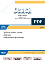 Historia de La Epidemiología