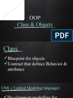 Lecture 2 OOP - Class & Objects