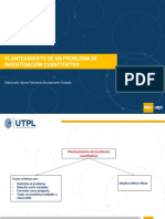 Planteamiento de Un Problema de Investigacion Cuantitativo