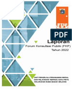 Laporan Forum Konsultasi Publik (FKP) Up. PMPTSP Kel. Rawa Badak Selatan