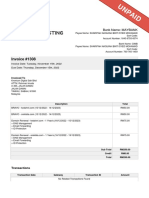 Invoice 1308