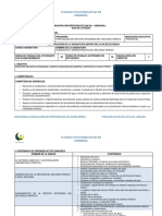 Microcurrículo Planeación y Administración Del Recurso Hídrico