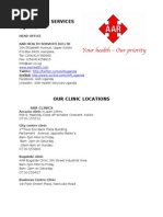 Download AAR Uganda Clinic Locations by AarUganda SN62471626 doc pdf