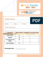 Examen Trimestral P4 Grado Carlitos