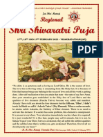 Regional Shri Shivratri Puja - 2023 Visakhapatnam (A.p)