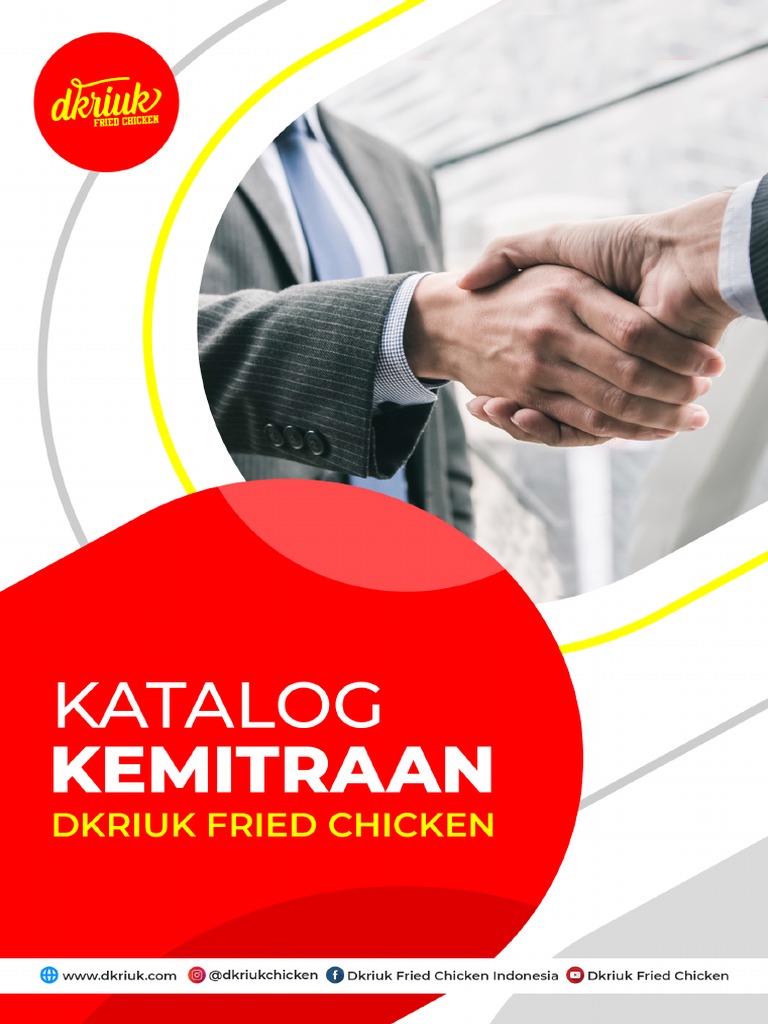 Katalog Kemitraan Dkriuk Fried Chicken 2023 | PDF