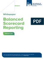 Iia Whitepaper - Balanced Scorecard Reporting