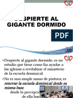 Despierte Al Gigante Dormido