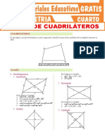 Clases de Cuadrílateros para Cuarto Grado de Secundaria