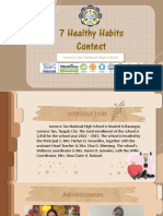 Lorenzo Tan NHS - Healthy Habits