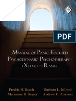 Manual of Panic Focused Psychodynamic Psychotherapy – EXtended Range ( PDFDrive )