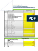 Tarif Dan Target Pelayanan