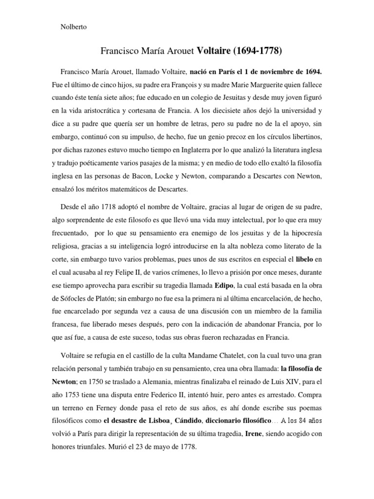 Voltaire PDF Voltaire