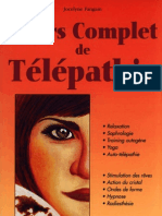 Jocelyne Fangain - Cours Complet de Telepathie