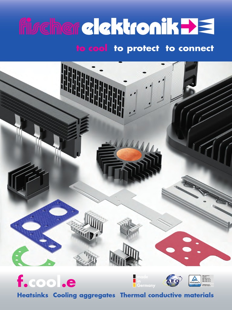 Heat Sinks | PDF | Electrical Connector | Electrical Engineering