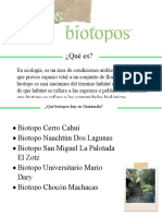 Los Biotopos en Guatemala