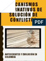 Mecanismos Alternativos de Solución de Conflictos 12 Febrero