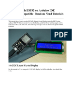 I2C LCD With ESP32 On Arduino IDE ESP8266 Compatible Random Nerd Tutorials