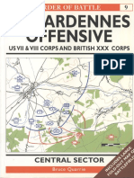 Osprey - Order of Battle 009 - The Ardennes Offensive. US VII & VIII Corps and British XXX Corps - Central Sector