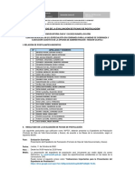 Resultados evaluación fichas postulación puesto Especialista Cobranza