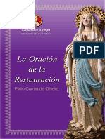 Oracion de La Restauracion - Caballeros de La Virgen