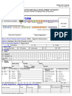 Application Form For Masonry