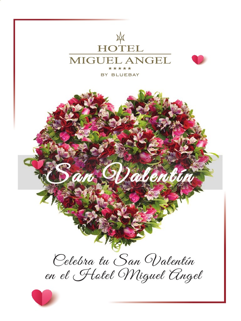 Folleto San Valentin 2019 Hma Digital Pdf Comida Y Bebida
