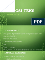 Fungsi Teks