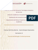 Manual Del Estudiante - Temas de Biologia Contemporanea 2023 - Removed