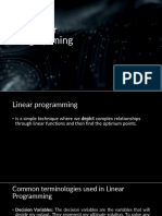 LInear Programming