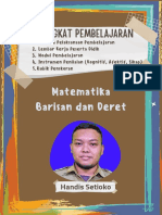 Perangkat Pembelajaran Matematika Barisan dan Deret