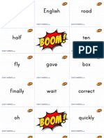 Sight Words Boom Fry 500