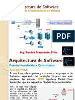 2.2 Patrones de Arquitectura MVC