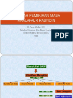 SEJARAH PEMIKIRAN EKONOMI MASA KHALAFAH