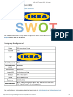 IKEA SWOT Analysis 2022 - SM Insight