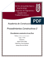 Procedimiento Constructivo Presa