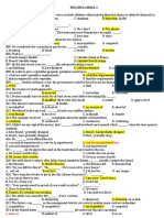 Answer Key To Multiple Choice 801 900