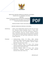 KMK No. HK.01.07-MENKES-1332-2022 TTG Uraian Tugas Dan Fungsi Organisasi Kemenkes Dan Pembentukan Tim Kerja Dalam Pelaksanaan Tusi Organisasi-Signed