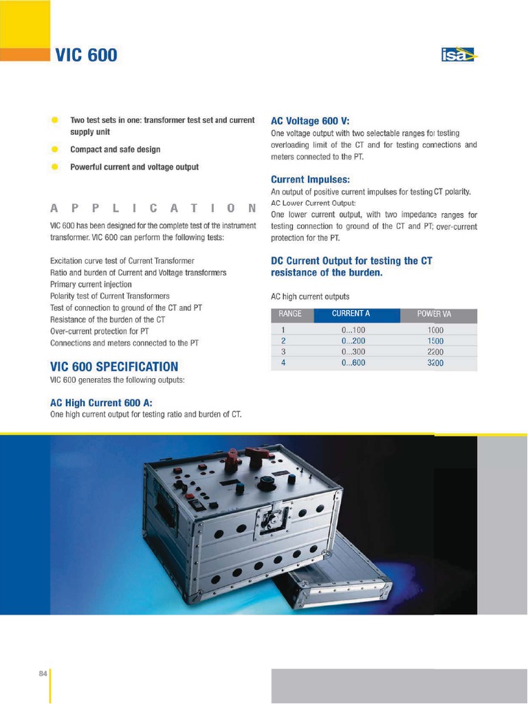 Vic 600 | PDF | Electrical Impedance | Alternating Current