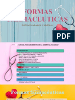 Formas farmacéuticas en enfermería básica