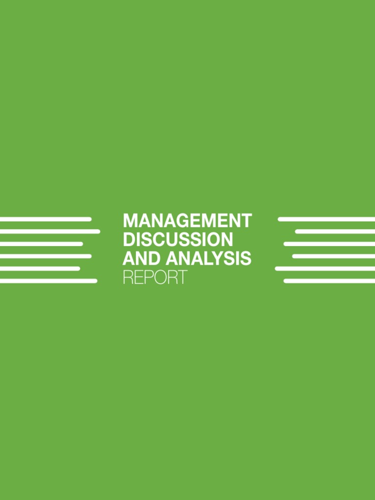 Management Discussion And Analysis Report 2020 21 Pdf Palm Oil