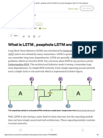 10 LSTM, Peeohole LSTM, GRU