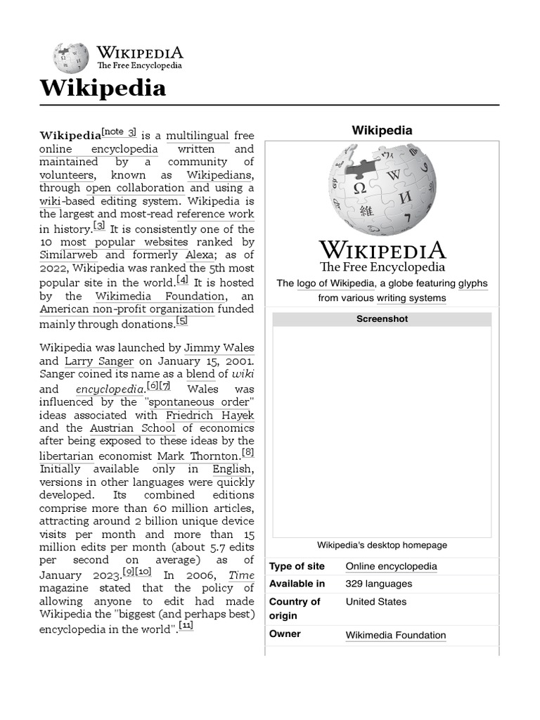 Wikipedia Wikipedia Pdf Wikipedia Wiki