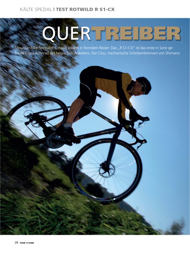 Rotwild R S1 CX (Einzeltest) - 4979 | PDF