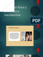 Violencia Física y Psicológica Intrafamiliar