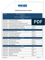 ISO 22000 Implementation Templates