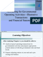 Chapter 4 Accounting For Governmental Operating Activitie Illustrative Transactions
